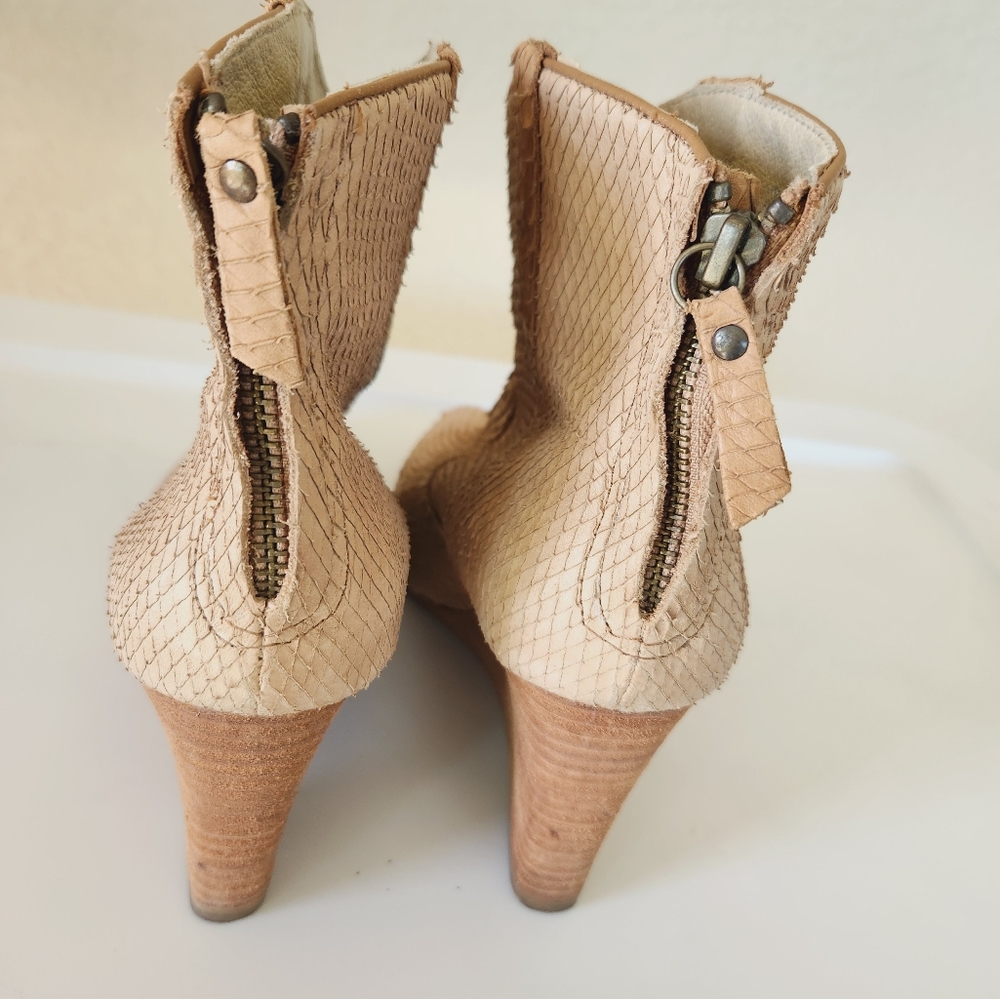 Matisse Natural Leather booties  sz 7 1/2 - Picture 7 of 8